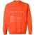 Bestie Stats Classic Unisex Sweatshirt - Orange - 10