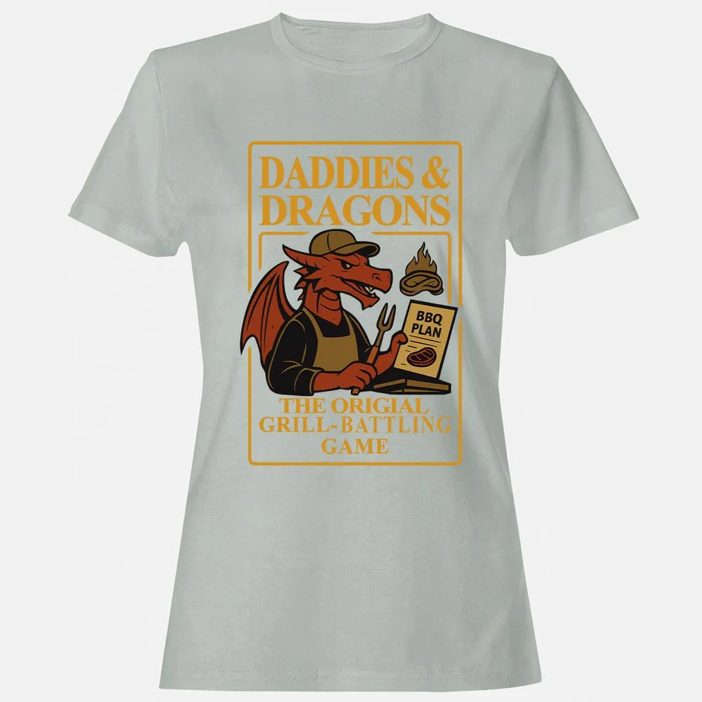Daddies & Dragons Women's T-Shirt - Ash - 2