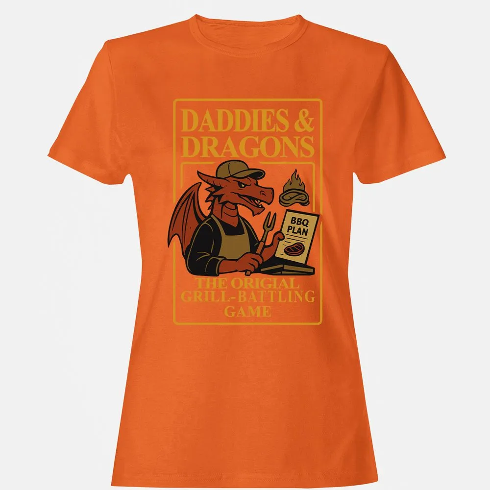 Daddies & Dragons Women's T-Shirt - Orange - 11