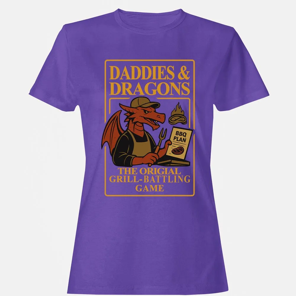 Daddies & Dragons Women's T-Shirt - Purple - 12