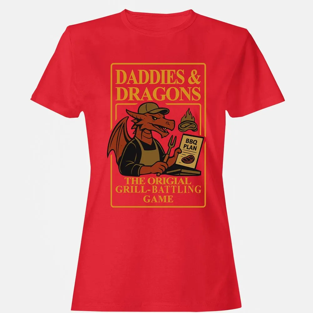 Daddies & Dragons Women's T-Shirt - Red - 13