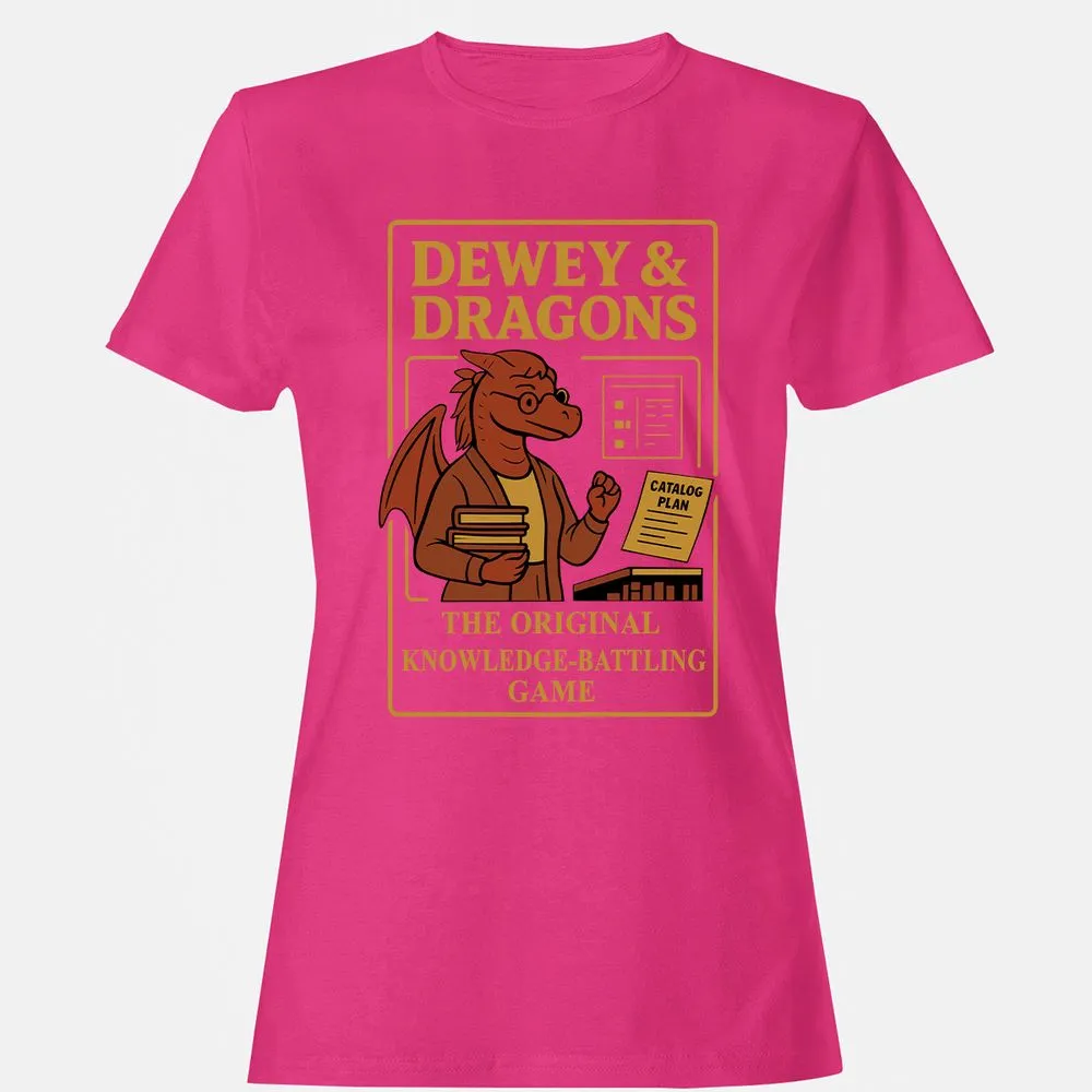 Dewey & Dragons Women's T-Shirt - Heliconia - 6