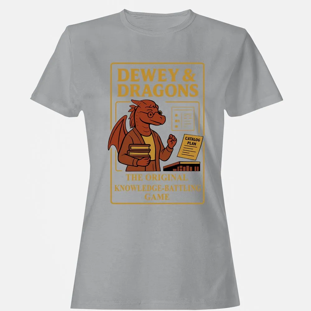 Dewey & Dragons Women's T-Shirt - Sport Grey - 15