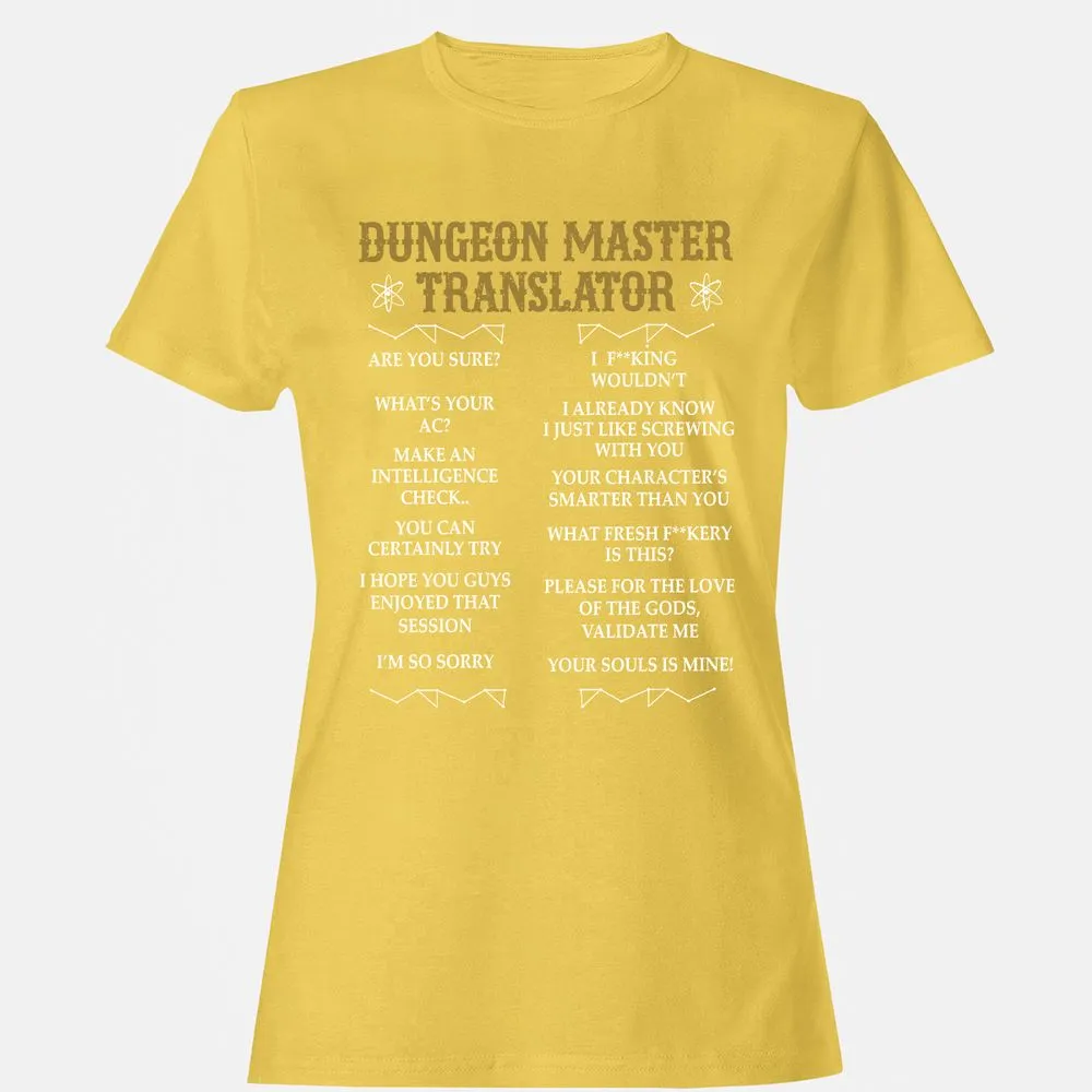 Dungeon Master Translator Women's T-Shirt - Daisy - 4