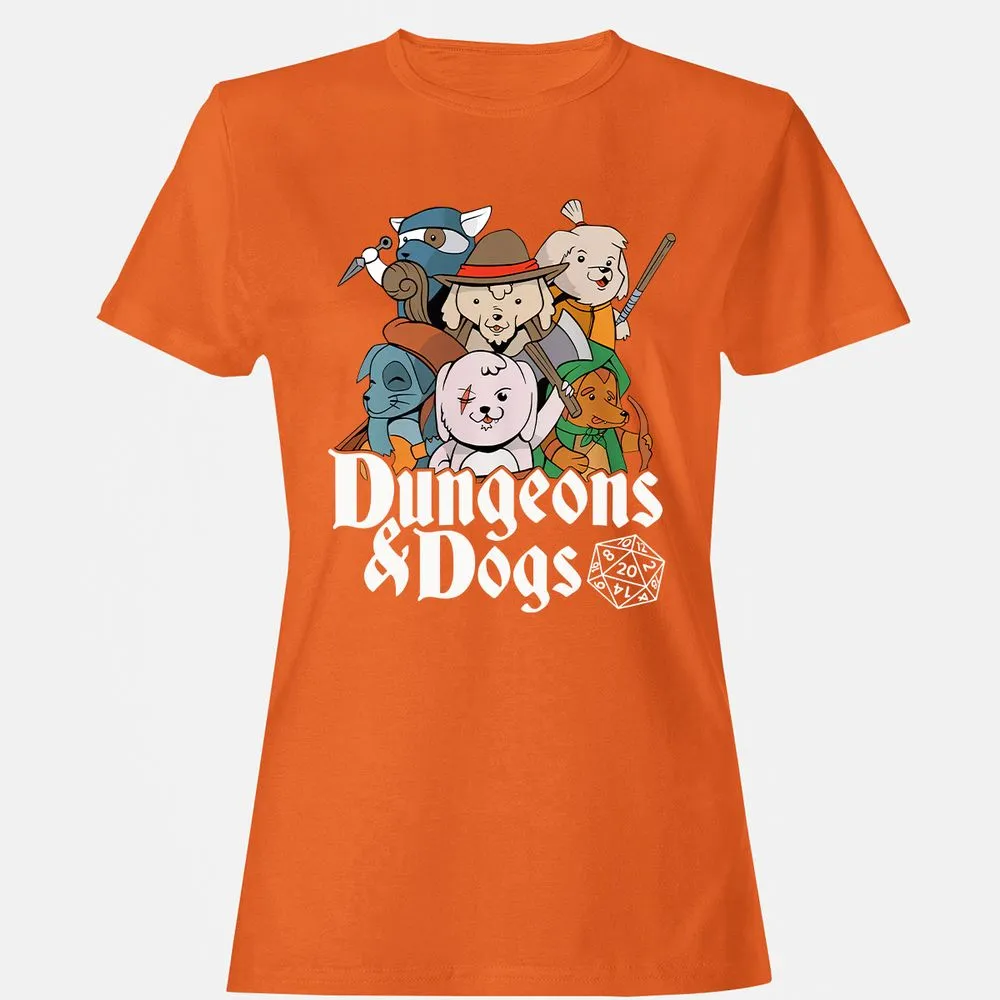 Dungeons & Dogs Women's T-Shirt - Orange - 11