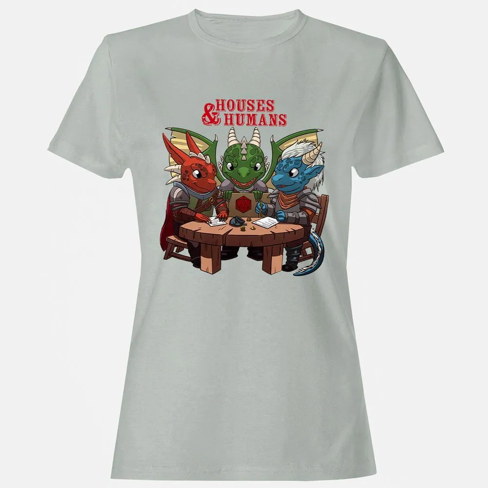 Houses & Humans Women's T-Shirt - Ash - 2