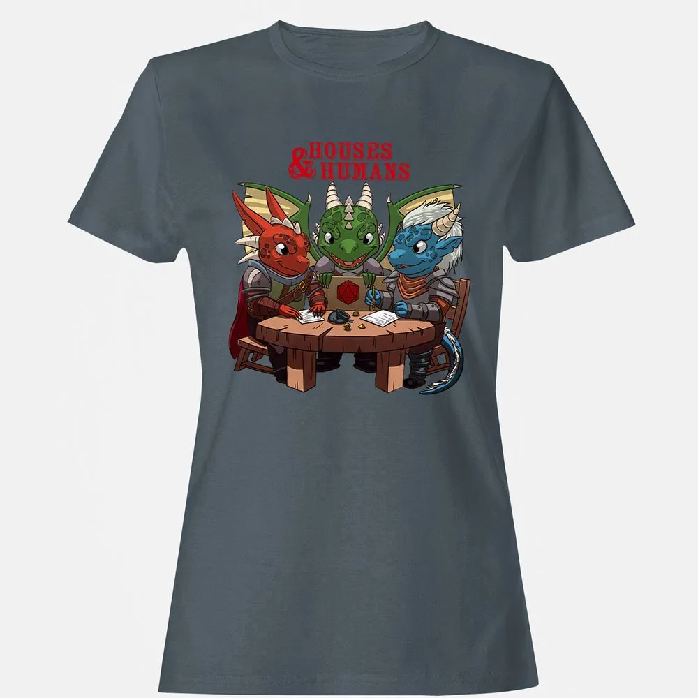 Houses & Humans Women's T-Shirt - Charcoal - 3