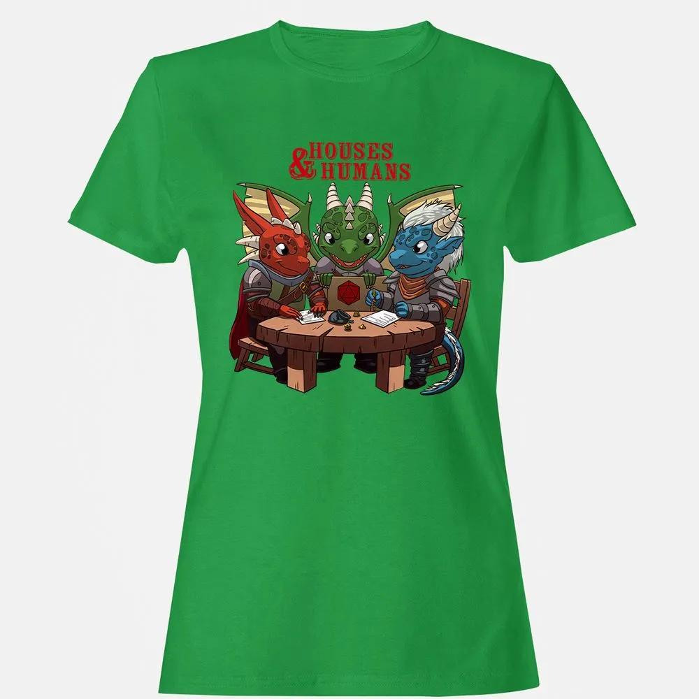 Houses & Humans Women's T-Shirt - Irish Green - 7
