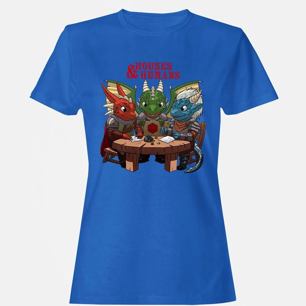 Houses & Humans Women's T-Shirt - Royal - 14