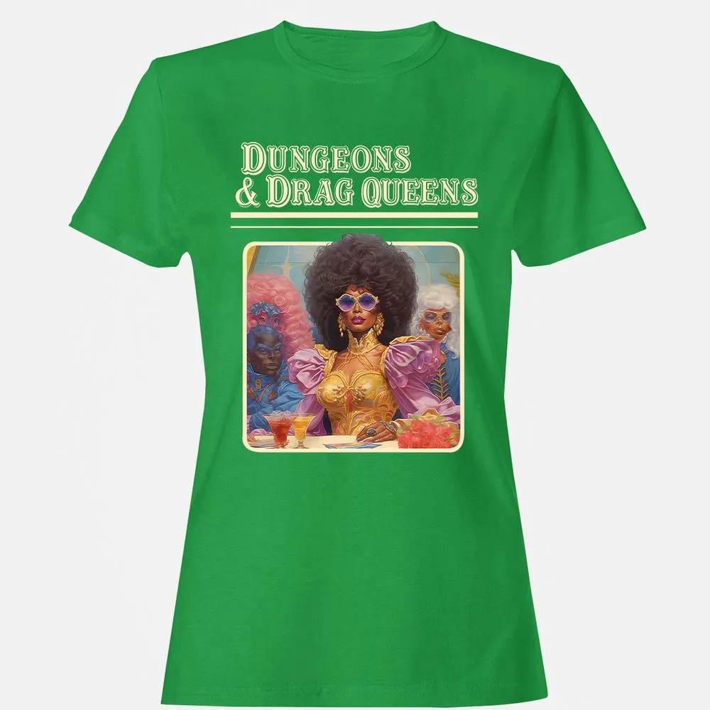 Dungeons & Drag Queens Women's T-Shirt - Irish Green - 7