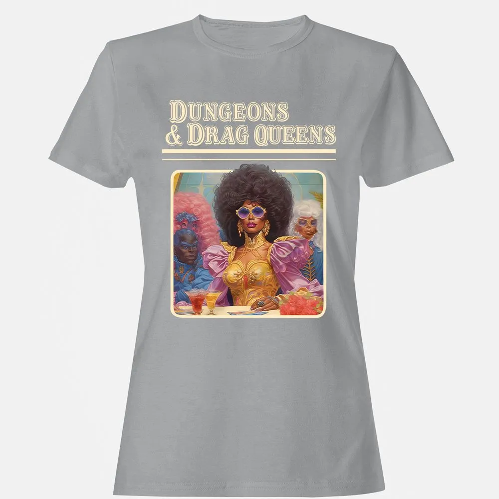 Dungeons & Drag Queens Women's T-Shirt - Sport Grey - 15