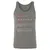 Writer Unisex Jersey Tank - Grey Triblend - 8