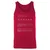 Writer Unisex Jersey Tank - Red - 11