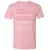 Welder Stats Premium Unisex T-Shirt - Light Pink - 3