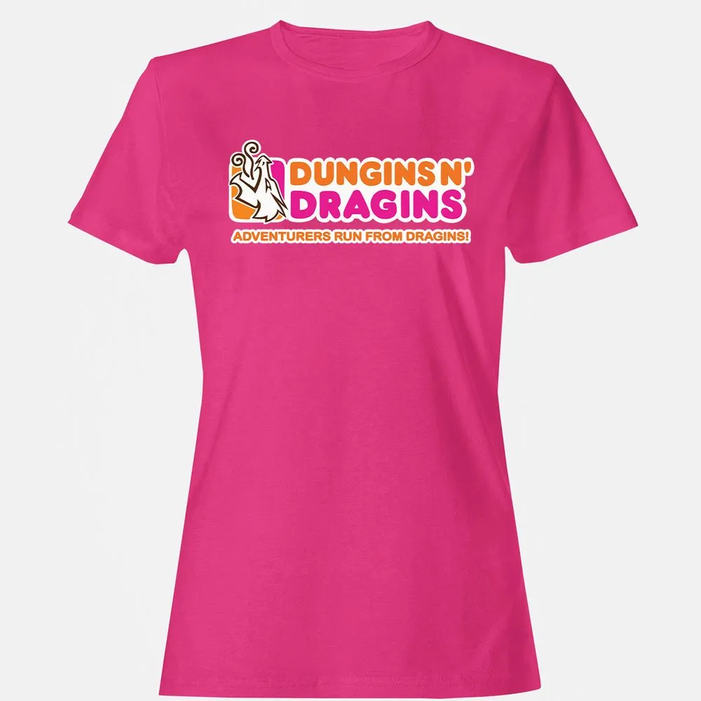 Dungins & Dragins Women's T-Shirt - Heliconia - 6