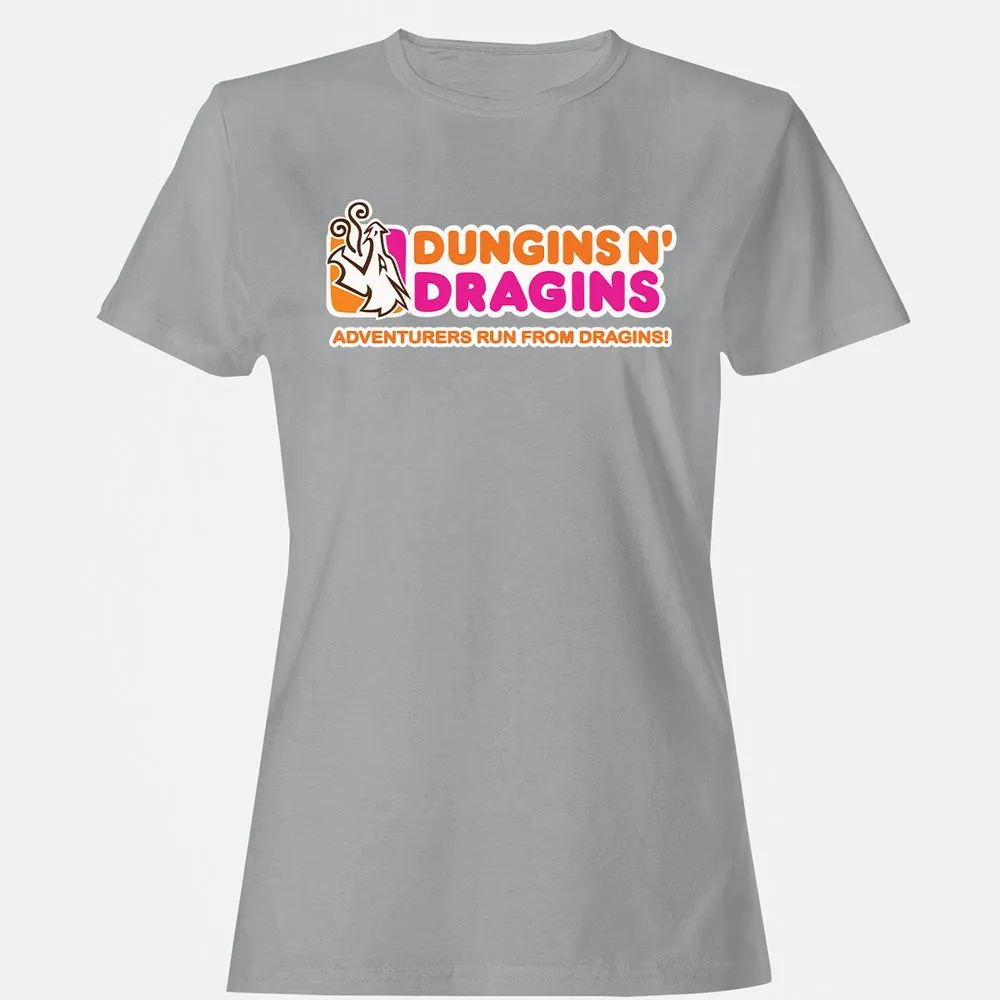 Dungins & Dragins Women's T-Shirt - Sport Grey - 15