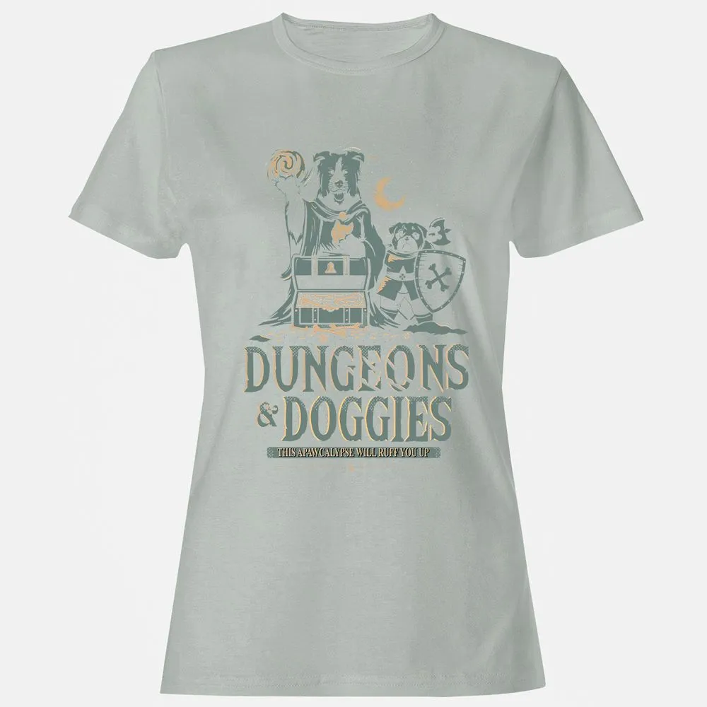 Dungeons & Doggies Women's T-Shirt - Ash - 2