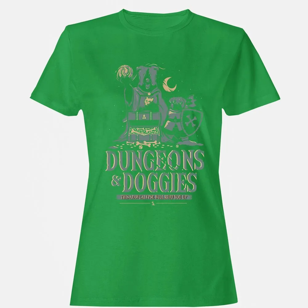 Dungeons & Doggies Women's T-Shirt - Irish Green - 7