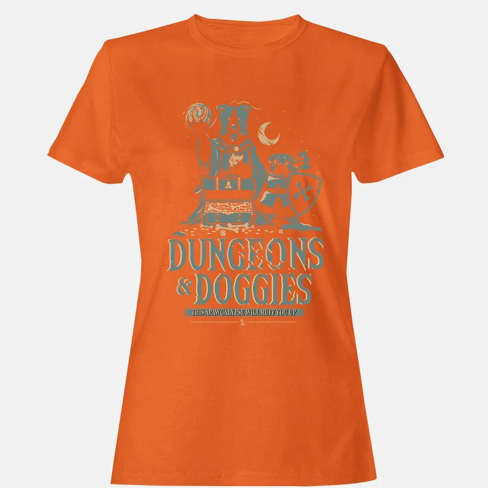 Dungeons & Doggies Women's T-Shirt - Orange - 11