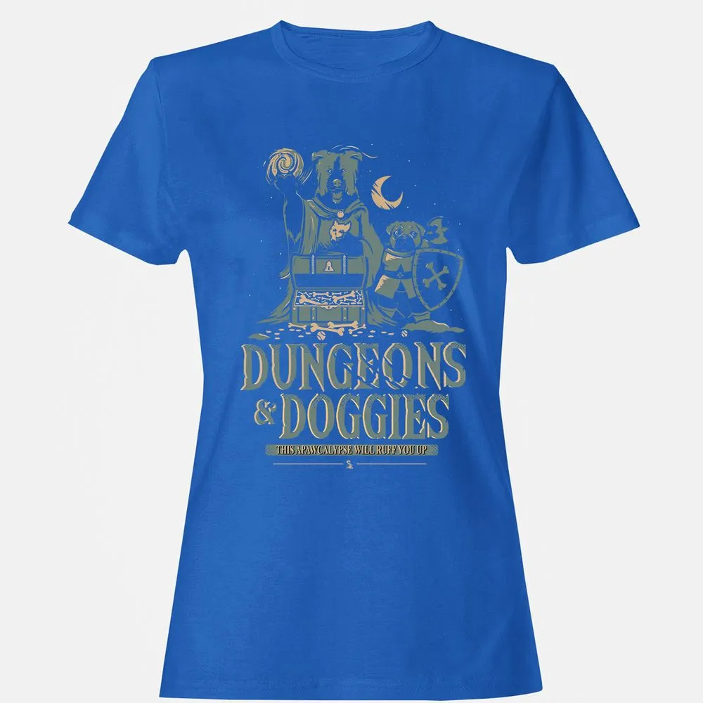 Dungeons & Doggies Women's T-Shirt - Royal - 14
