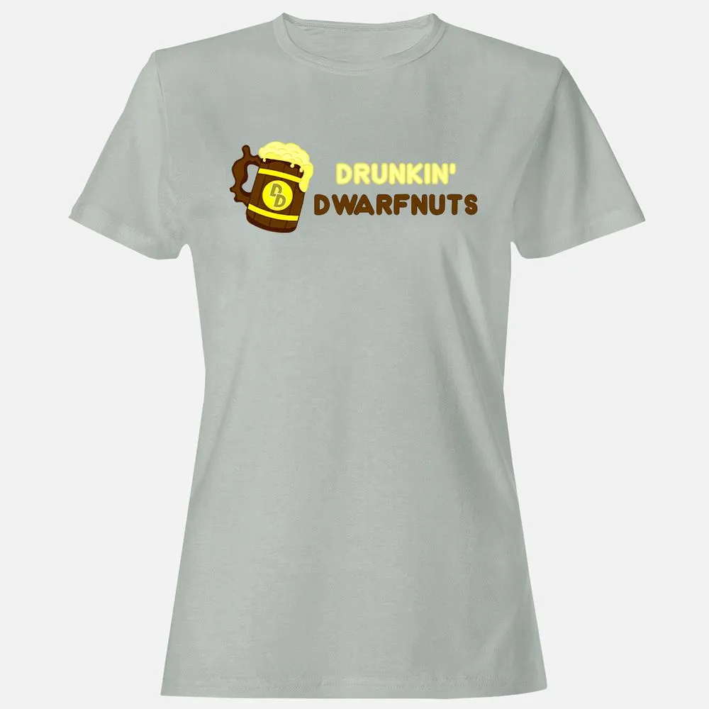 Drunkin' Dwartnuts Women's T-Shirt - Ash - 2