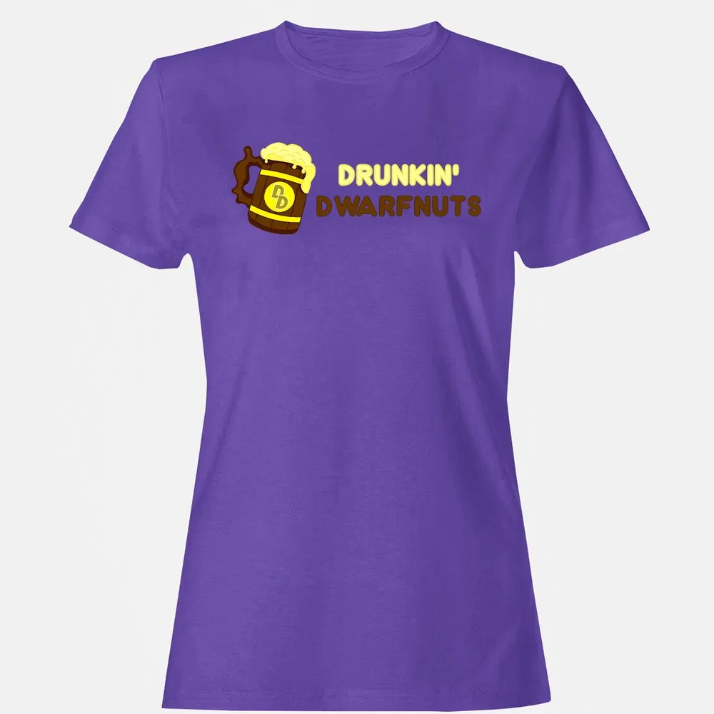 Drunkin' Dwartnuts Women's T-Shirt - Purple - 12