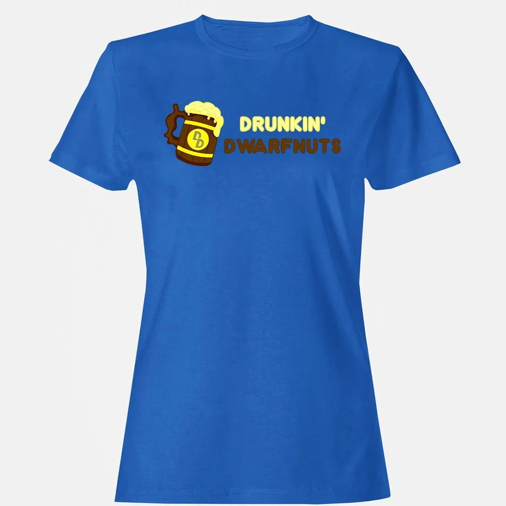 Drunkin' Dwartnuts Women's T-Shirt - Royal - 14
