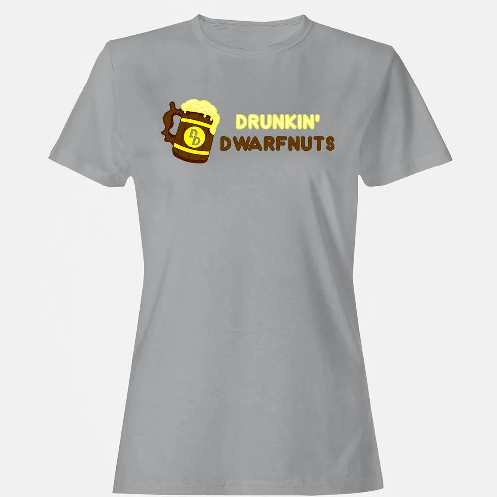 Drunkin' Dwartnuts Women's T-Shirt - Sport Grey - 15