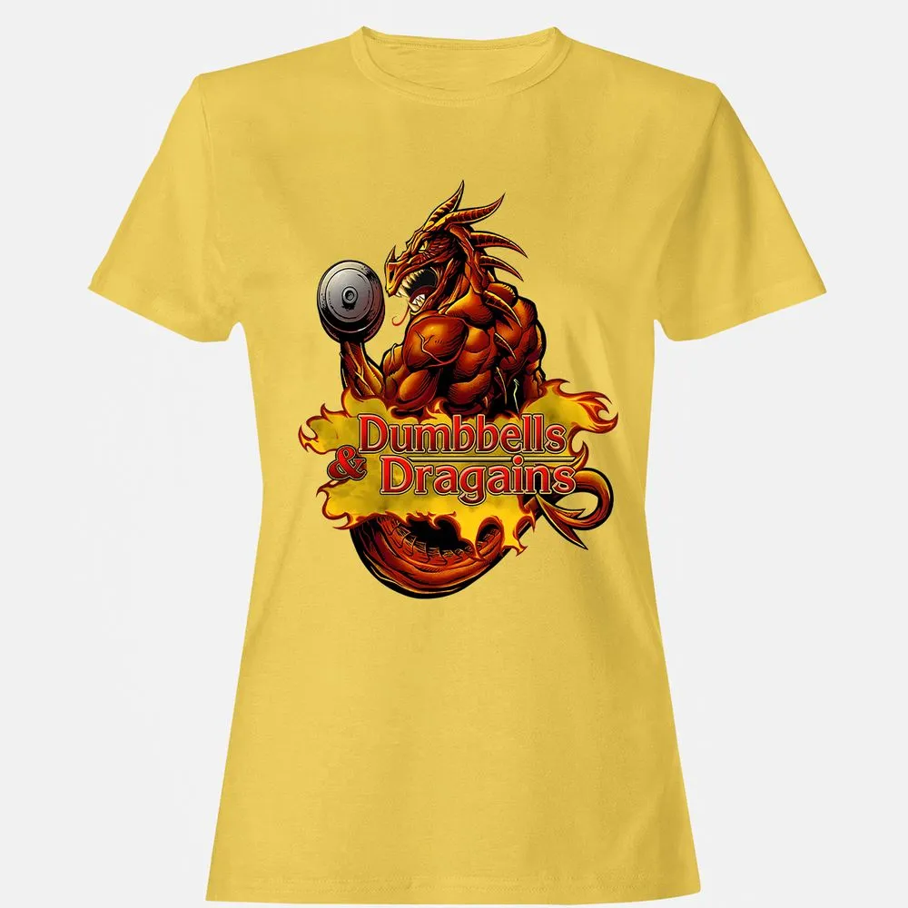 Dumbbells & Dragains Women's T-Shirt - Daisy - 4