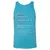 BCBA Unisex Jersey Tank - Aqua Triblend - 3