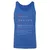 BCBA Unisex Jersey Tank - True Royal Triblend - 12
