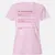 911 Dispatcher Women's T-Shirt - Light Pink - 9