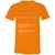Welder Stats Unisex V-Neck T-Shirt - Orange - 11
