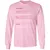 Bassist Stats Long Sleeve T-Shirt - Light Pink - 3