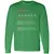 Bassist Stats Long Sleeve T-Shirt - Irish Green - 10