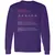 Bassist Stats Long Sleeve T-Shirt - Purple - 13