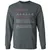 Bassist Stats Long Sleeve T-Shirt - Dark Heather - 15
