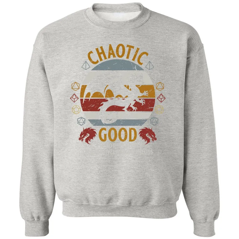 Chaotic Good Classic Unisex Sweatshirt - Ash - 8