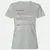 Writer Women's T-Shirt - Ash - 2