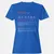 Writer Women's T-Shirt - Royal - 14