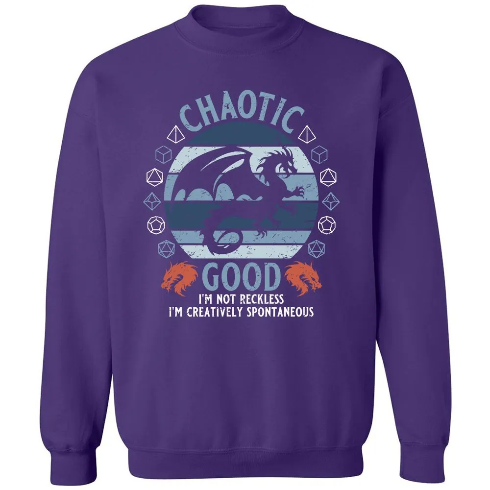 Chaotic Good 2 Classic Unisex Sweatshirt - Purple - 6