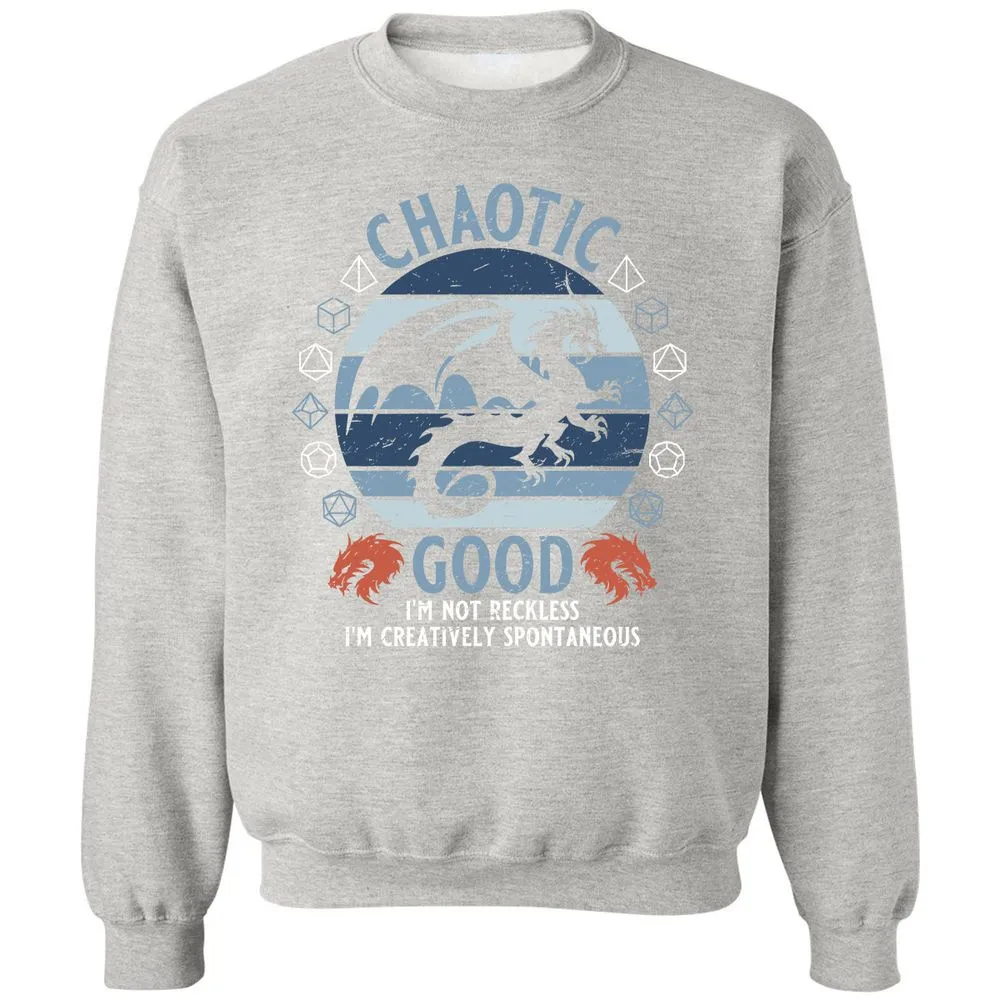Chaotic Good 2 Classic Unisex Sweatshirt - Ash - 8