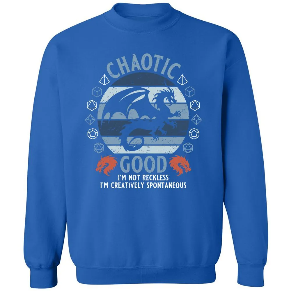 Chaotic Good 2 Classic Unisex Sweatshirt - Royal - 9