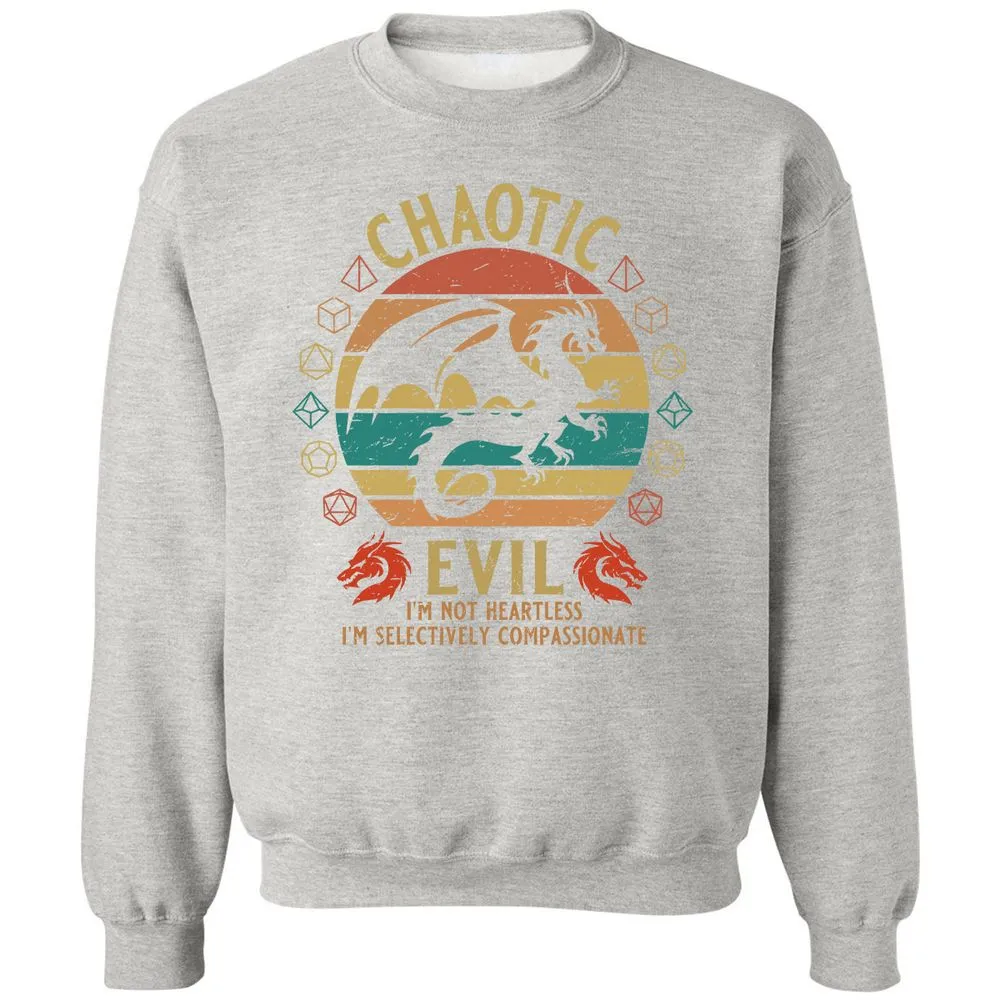 Chaotic Evil Classic Unisex Sweatshirt - Ash - 8
