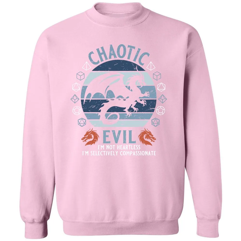 Chaotic Evil 2 Classic Unisex Sweatshirt - Light Pink - 3