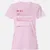 BCBA Women's T-Shirt - Light Pink - 9