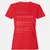 BCBA Women's T-Shirt - Red - 13