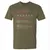 Backpacker Stats Premium Unisex T-Shirt - Military Green - 5