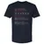 Backpacker Stats Premium Unisex T-Shirt - Midnight Navy - 2