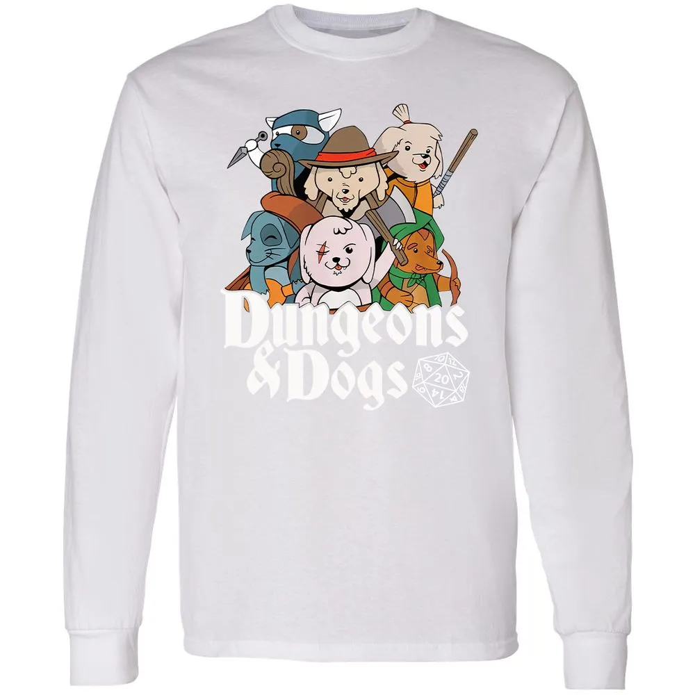 Dungeons & Dogs Long Sleeve T-Shirt - White - 5